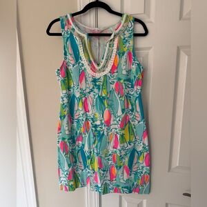 Lilly Pulitzer Harper Shift dress Beach and Bae print